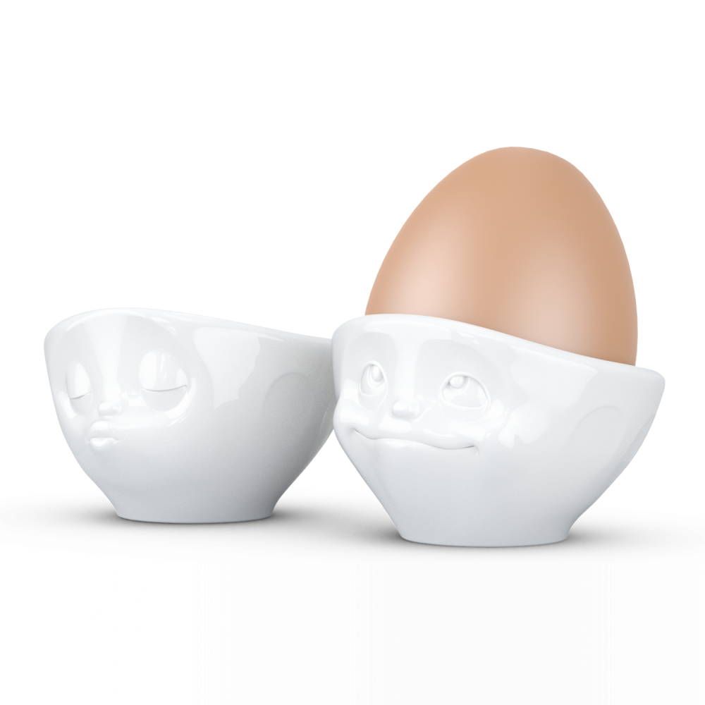 FiftyEight Eierbecher Set Nr. 1 küssend & verträumt